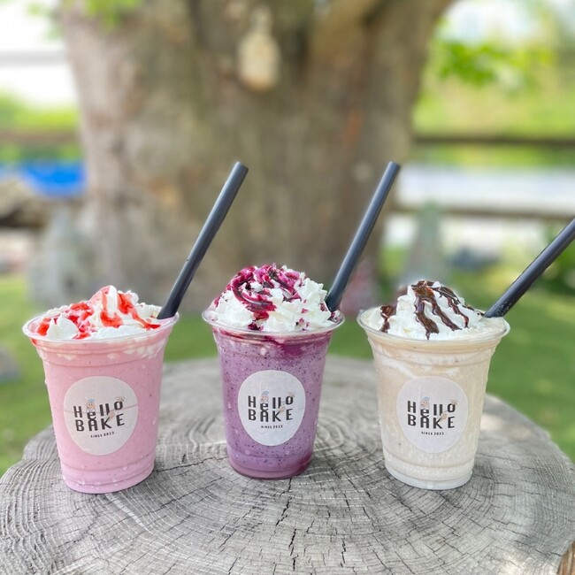 フルーツ好き必見！ブルーベリー農園カフェ『Hello BAKE』から、果実の濃さが際立つ「贅沢スムージー」3種が登場