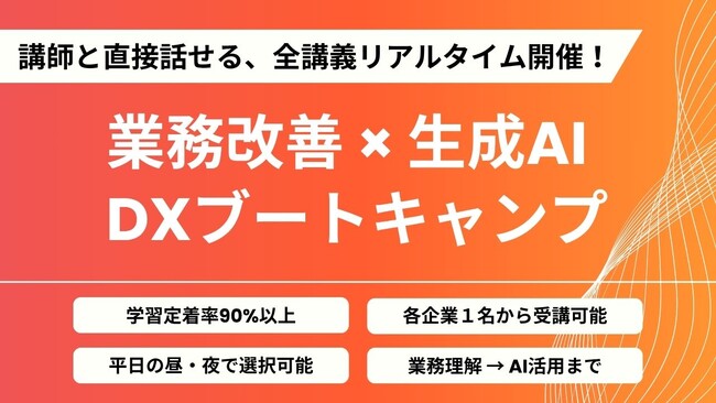 東京都中小企業振興公社主催スタートアップを活用したリスキリングによる中小企業デジタル化支援事業のリスキリング講座を提供するスタートアップ企業として採択｜株式会社アウトバーン｜AI・RPA・Python