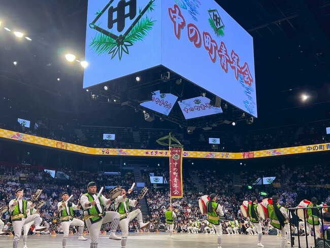 沖縄サントリーアリーナが伝統の舞台に。エイサーナイト過去最多動員