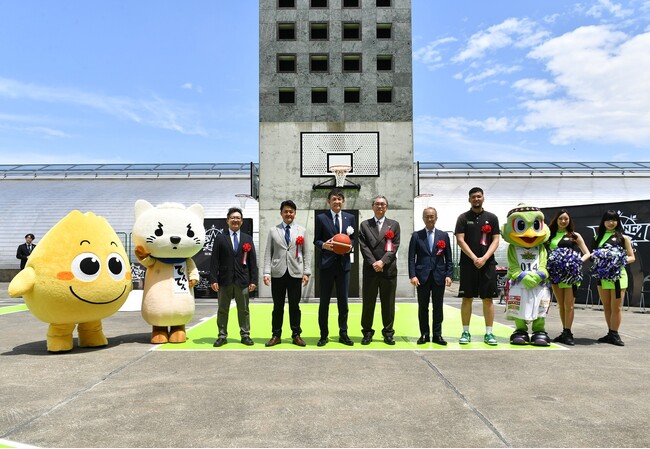 『LEVANGA GREEN GARDEN PROJECT』始動！ バスケットゴール、コート設置のご報告
