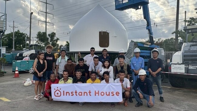 LIFULL ArchiTech、ミャンマー地震被災地にわずか数時間で設営可能な「インスタントハウス」で住環境支援を開始