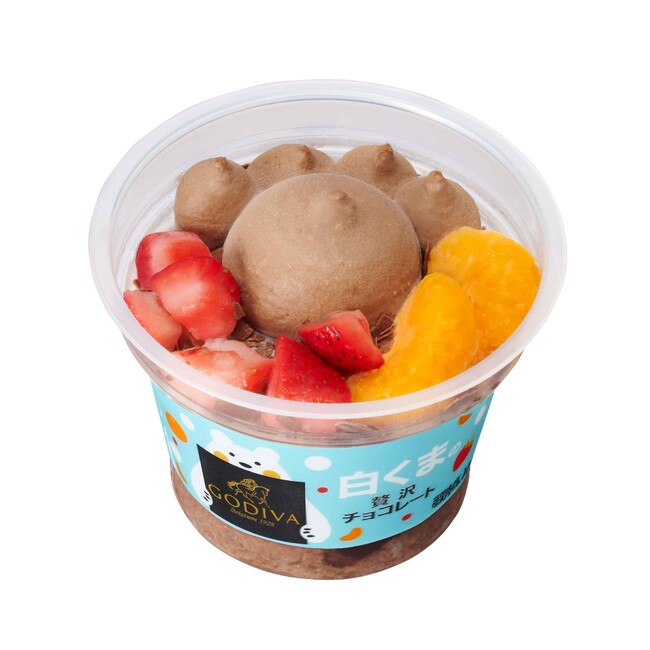ひんやり食感とチョコレートの奥深い味わいの白くまアイス ゴディバ「白くまの贅沢チョコレート」