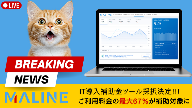 【お知らせ】総合デジタルマーケティングツール「MALINE」IT導入補助金ツール採択決定！