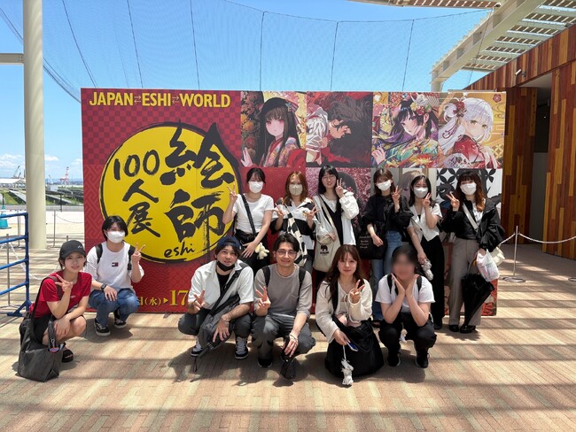 【TCA】本校の学生12名が「絵師100人展 大阪・関西万博篇」に出展！
