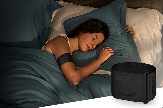 Garmin初！アームバンド型睡眠モニタリングデバイス誕生『Index Sleep Monitor』を今年8月に発売予定