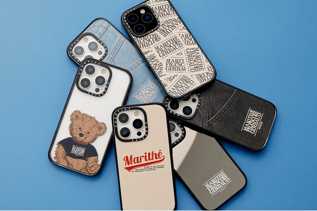 日常のスタイルをフレンチテイストで彩る「MARITHE+FRANҪOIS GIRBAUD x CASETiFY」コレクション発売