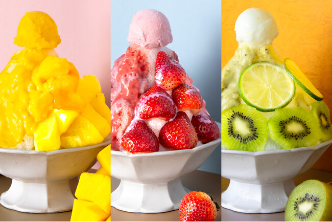 夏限定のお楽しみ。かき氷＆スムージーが３＋３で７月７日からスタート。神戸旧居留地カフェ「ニューラフレア」