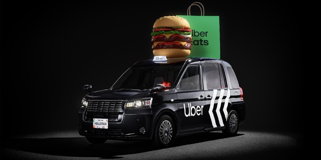 都内に「おいしいタクシー」が登場！？Uber、「乗って、食べて、おいしいタクシー」キャンペーンを開催