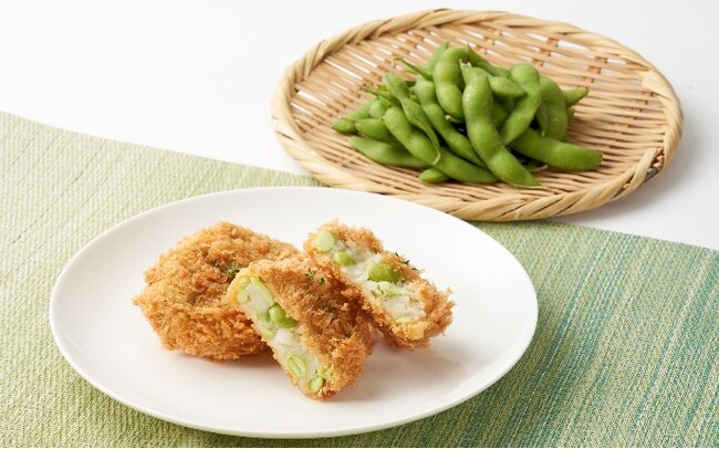 「枝豆コロッケ」を7/2(水)より期間限定で発売　～ごろっと入った枝豆の食感が楽しい！夏の人気コロッケ～