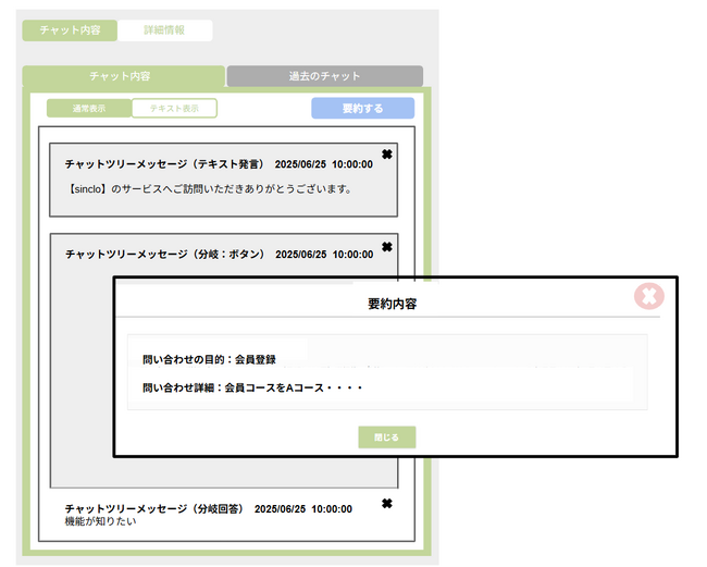 株式会社エフ・コードが提供するWEBチャットボットツール「sinclo」において新機能『チャット履歴AI要約』提供予定のお知らせ