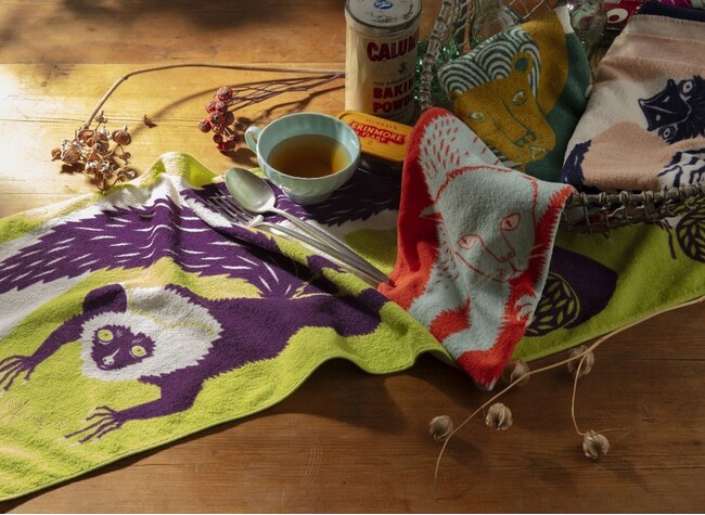 詩画作家・森田MiW×タオルメーカー「楠橋紋織」のコラボレーションブランド「morita MiW」によるフェア『手にする人をハッピーに』を軽井沢コモングラウンズで7月2日から開催！