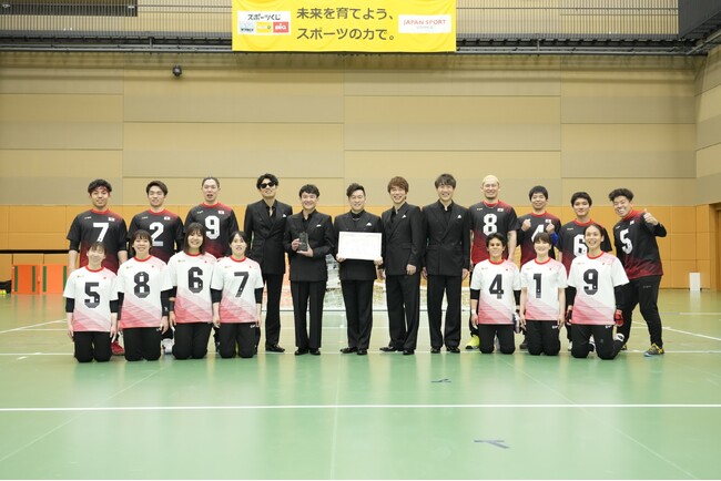 ゴスペラーズがオリオンJAPAN応援アンバサダーに就任、ゴールボール日本代表と“音”で共鳴