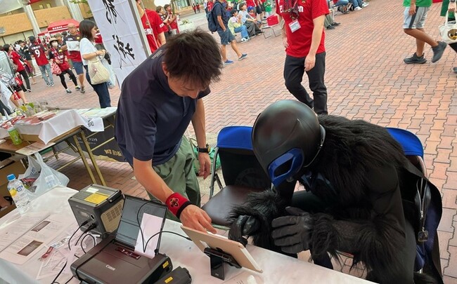 【JAF石川】『ツエーゲン金沢VSヴァンラーレ八戸』試合会場にて交通安全のPRブースを出展します。