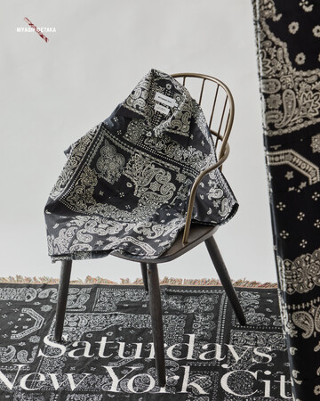 Saturdays NYCがMIYAGIHIDETAKAとの初のコラボレーションアイテムを7月4日(金)より発売開始。