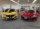 NSXとCIVIC TYPE R NSXとCIVIC TYPE R