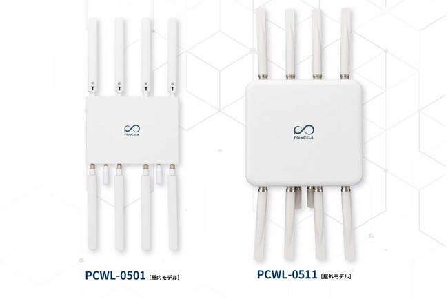 PicoCELA、無線ネットワークの快適性と柔軟性を進化させた新製品「PCWL-0501」「PCWL-0511」をリリース