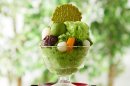 宇治抹茶パフェ氷