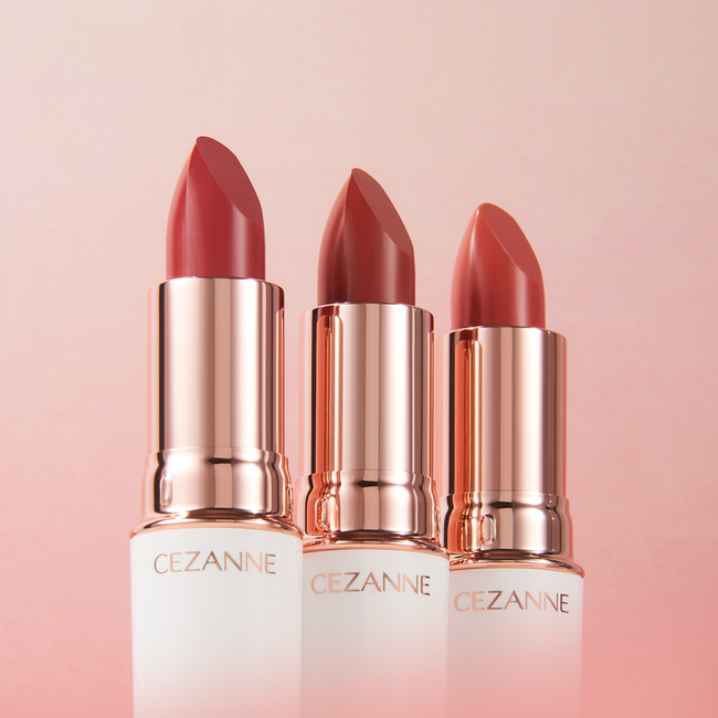 セザンヌのロングセラー「ラスティングリップカラー」シリーズの新製品＆「ウォータリーティントリップ」「影色リップメイカー」から新色登場！