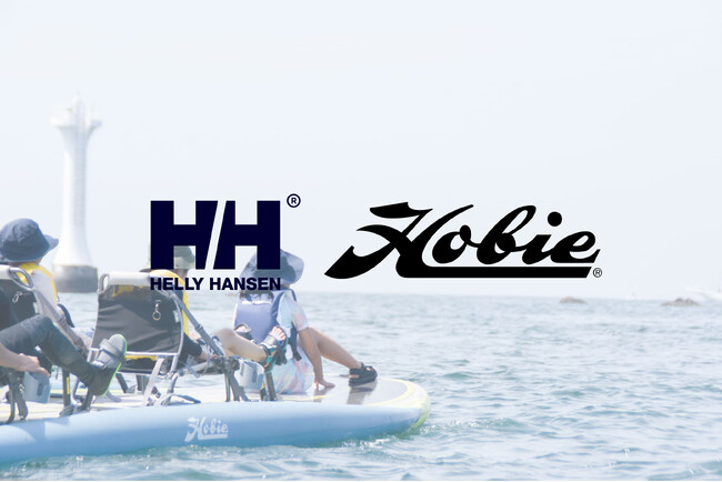 海や水辺の魅力を最大化するために。“HELLY HANSEN×HOBIE”　業務提携を締結
