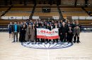 試合観戦後の記念写真 試合観戦後の記念写真
