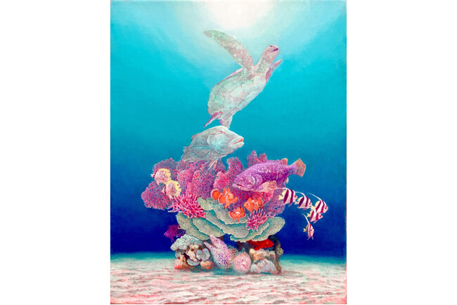 【大丸下関店】~海の寓話~ みやざきすうじ展