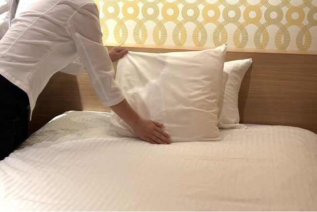 将来のホテリエに・・!?キャリア教育による中学生への職業体験を実施