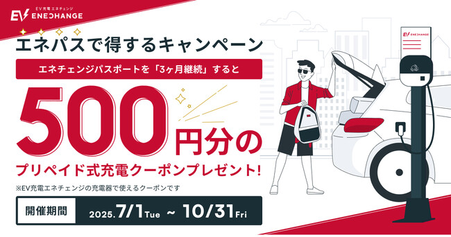 「エネパスで得するキャンペーン」を７月から開始