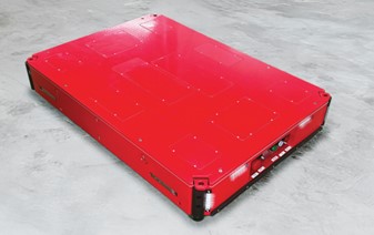 半自動ロボット低床式重量物搬送台車「ストローダー(R)」　レンタル開始