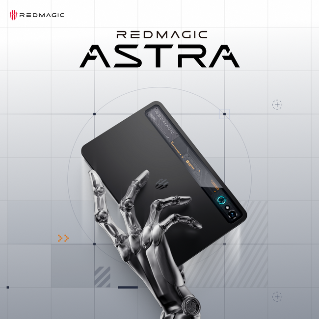 業界初※OLED採用小型ゲーミングタブレット！最新フラグシップゲーミングタブレット「REDMAGIC Astra」、7月3日より先行予約販売開始！