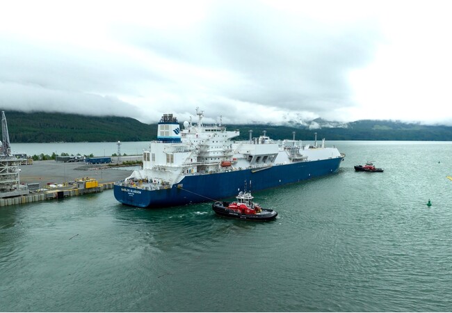 カナダのLNG Canada社向けLNG CanadaプロジェクトのLNG初出荷を達成