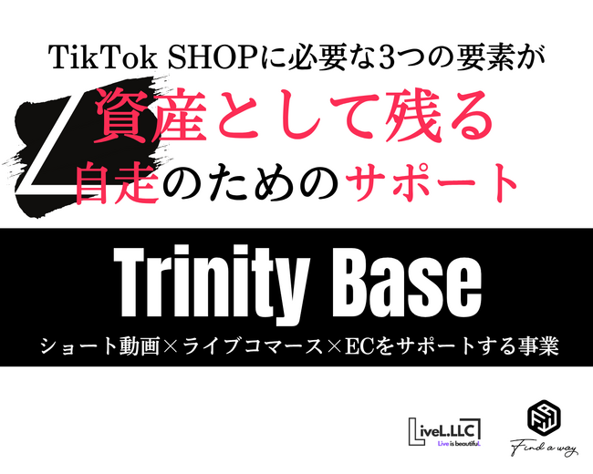 新サービス「Trinity Base」でTikTok Shop支援を強化