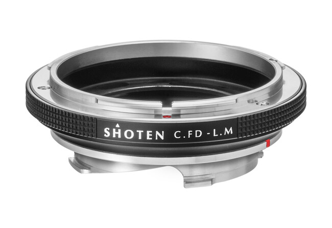 SHOTEN マウントアダプター CFD-LM-A（キヤノンFDレンズ →ライカMマウント変換）と LM-LSL-A（ライカMレンズ → Lマウント変換）販売開始