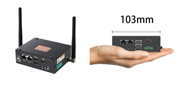 手のひらサイズの小型・軽量モデル！Windows 11 IoT・無線LAN搭載のサイネージサービス“掲示板NEXT”用セットトップボックスを新発売