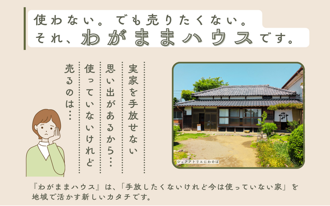 【埼玉県草加市】 全国初の新事業「わがままハウスプロジェクト」始動！！