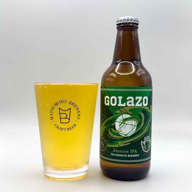 松本ブルワリーとのコラボレーションビール「GOLAZO SessionIPA」7月5日（土）発売