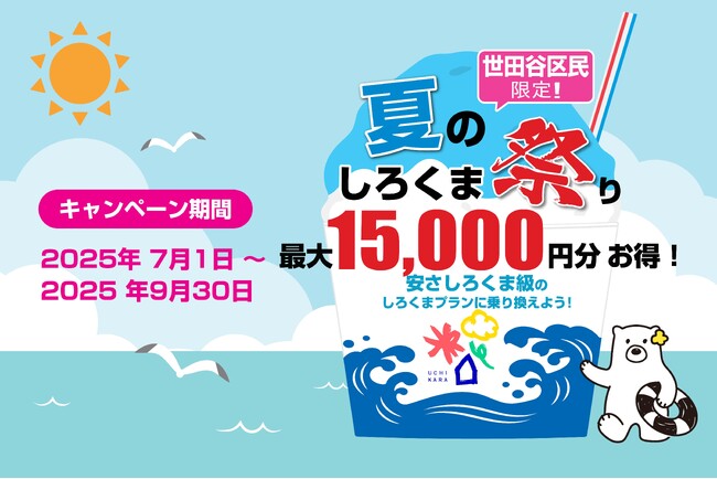 世田谷夏のしろくま祭り開催！　区民に最大15,000PayPayポイントプレゼント！