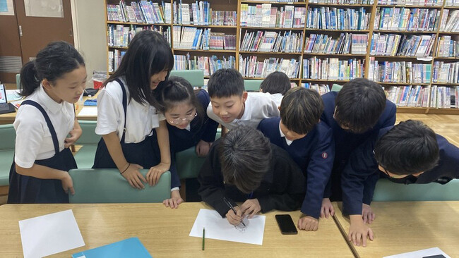 児童の願い事をイラストに！京橋築地小×アクアスター 七夕プロジェクト始動 ～銀座に短冊展示、企業×地域×学校の共創する学びのかたち～