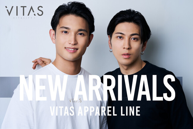 サプリメントブランド「VITAS」にアパレルライン新登場！！