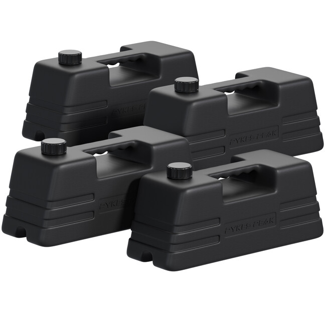 【新発売】置くだけ簡単！水を入れるだけでしっかり固定。「注水式ウェイトタンク」がアウトドア・防災で大活躍！