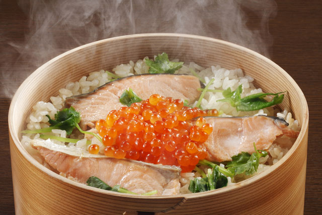 【道の駅ながおか花火館】新潟を代表する郷土料理「わっぱ飯」を団体のお客さま専用メニューとして館内レストランで提供を開始