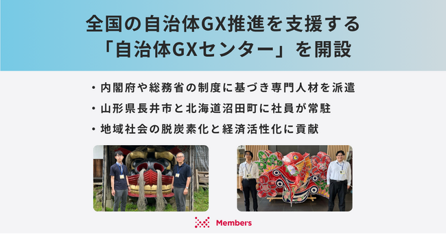全国の自治体GX推進を支援する「自治体GXセンター」を開設。内閣府や総務省の制度に基づき専門人材を派遣