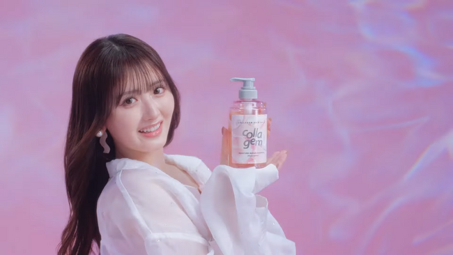 新ヘアケアブランド「collagem（コラジェム）」のWEBCMに所属クリエイター・胡熊もえが出演！