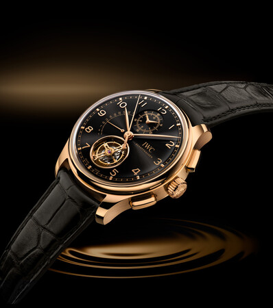 【IWCシャフハウゼン】オブシディアンカラーの「ポルトギーゼ・トゥールビヨン・レトログラード・クロノグラフ」が登場