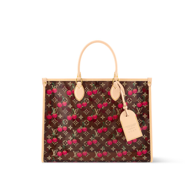 【ルイ・ヴィトン】「LOUIS VUITTON × 村上隆」第3章よりチェリーモ・チーフが目を引く夏にぴったりのPVCやデニム素材のアイテムが登場