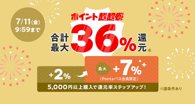 au PAY マーケット、ポイント超超祭で「マルイ スパークリングセール」を開催。夏ファッションやコスメ、小物など欲しかった夏物が全商品10%のポイント還元や割引クーポンで超おトクに！