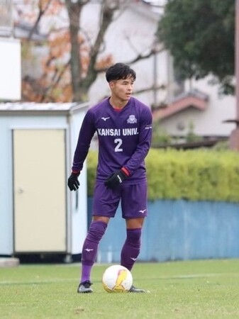 ◆関西大学体育会サッカー部から新たなJリーガーが誕生!◆ 桑原 航太さんがジュビロ磐田に入団内定
