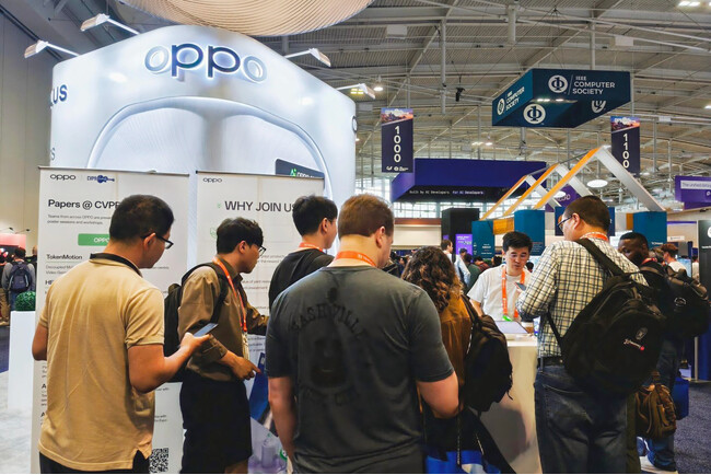 OPPO、Reno14シリーズとAI研究の最先端の成果を披露Global AI Conference CVPR 2025