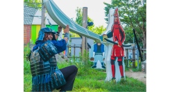 ニジゲンノモリ「クレヨンしんちゃんアドベンチャーパーク」 『クレヨンしんちゃんサムライアドベンチャー in Summer』 2025年7月5日～8月31日開催