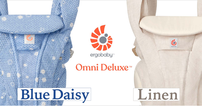 エルゴベビーの最上位モデル「OMNI Deluxe」に待望の新ラインナップ登場!