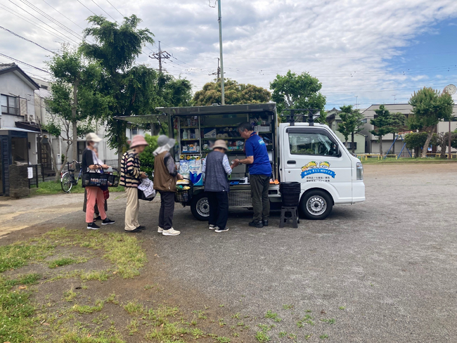 千葉県市川市と兵庫県加東市で移動販売車「うえたん号」を始動し、地域のコミュニティづくりを支援